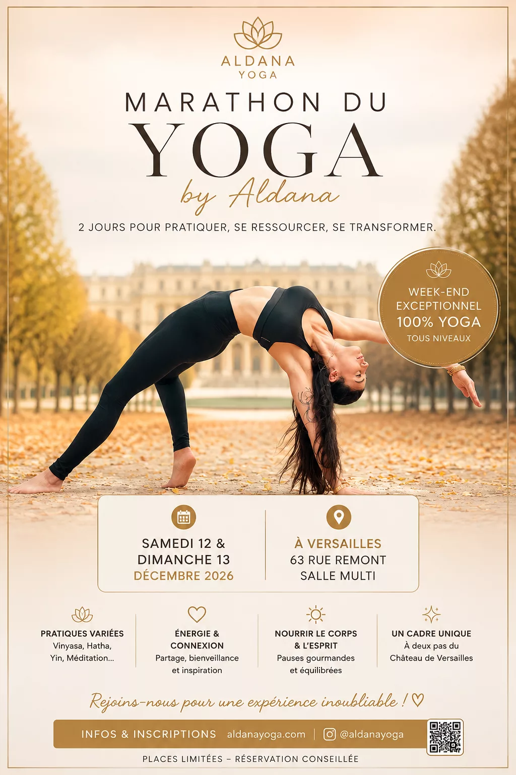 Marathon du Yoga by Aldana